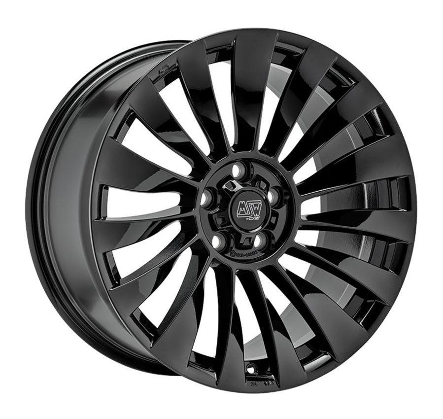 Alu kola MSW 37T 9.5x19 5x114.3 ET45 Gloss Black | Wheelsup.cz