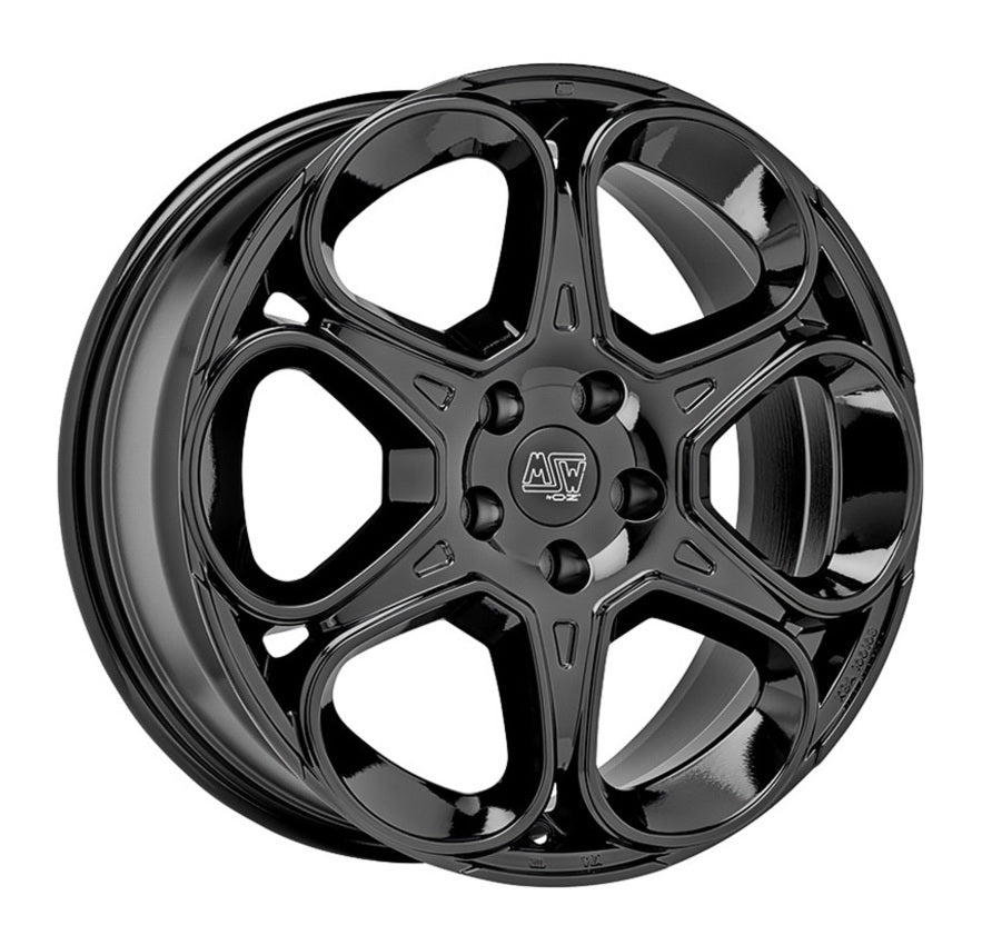 Alu kola MSW 83 7x17 5x108 ET45 Gloss Black | Wheelsup.cz