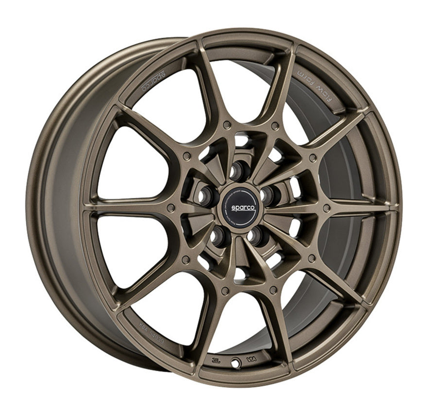 Alu kola SPARCO FF2 8.5x18 5x100 ET45 Rally Bronze | Wheelsup.cz