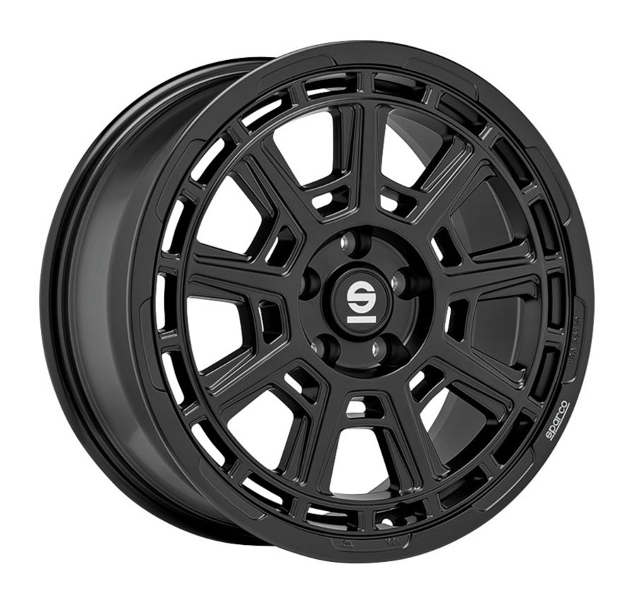 Alu kola SPARCO STERRATO 8x18 5x110 ET35 Matt Black | Wheelsup.cz