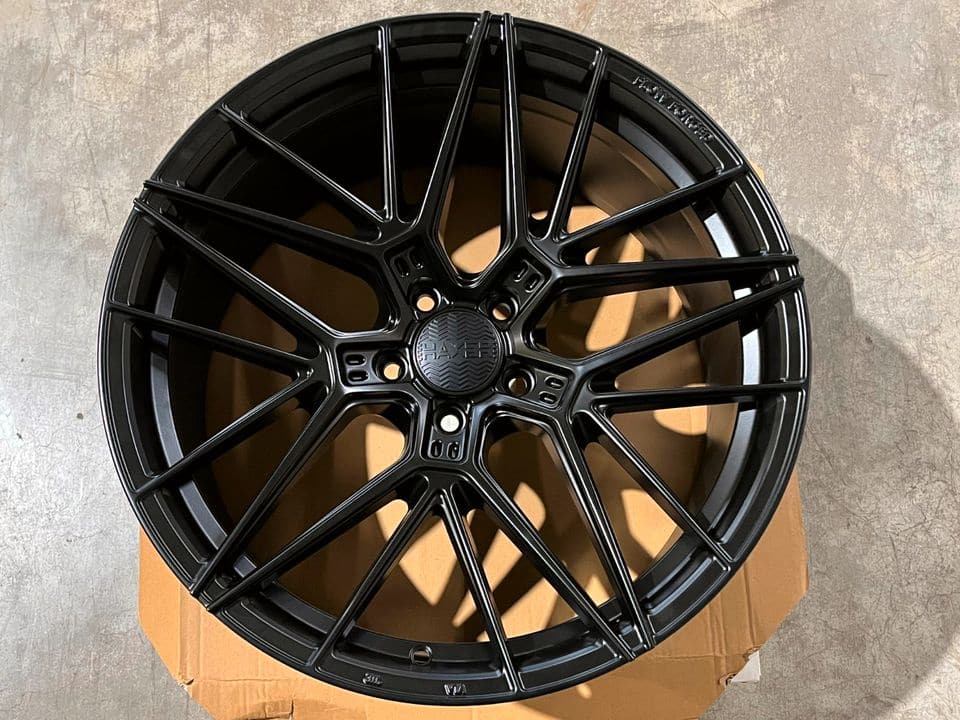 Alu kola HAXER HX07F 8.5x20 5x120 ET33 černá, Mercedes WheelsUp