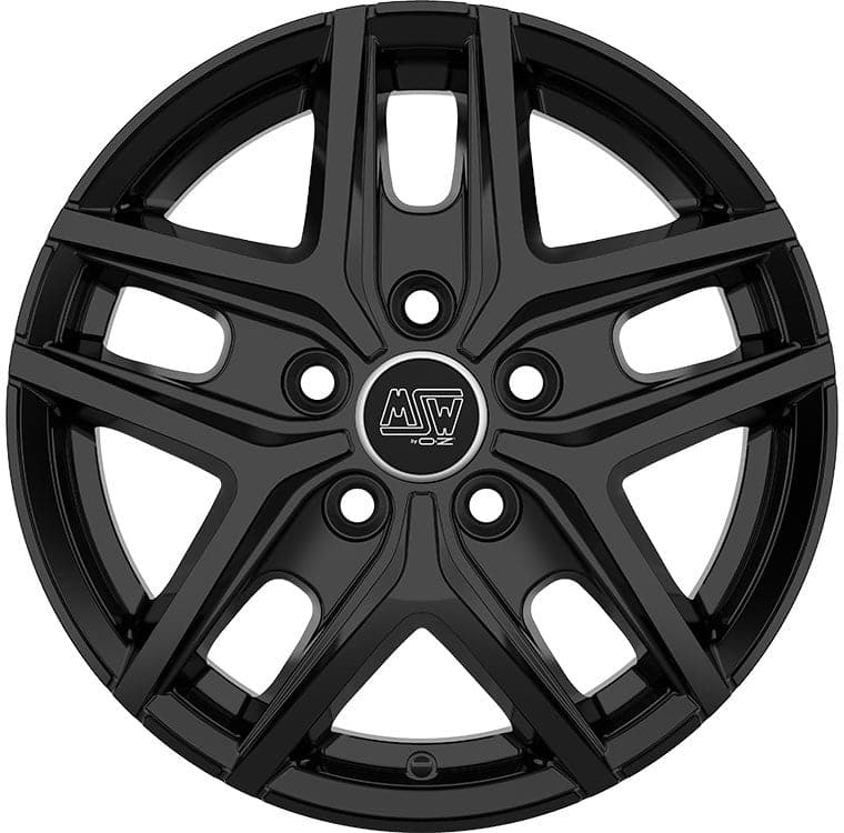Alu kola MSW 40 VAN 6,5x16 5x160 ET55 65,1 černá WheelsUp