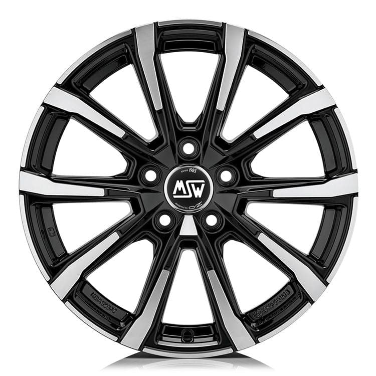 Alu kola MSW 79 7x17 5x112 ET40 57,1 černá WheelsUp