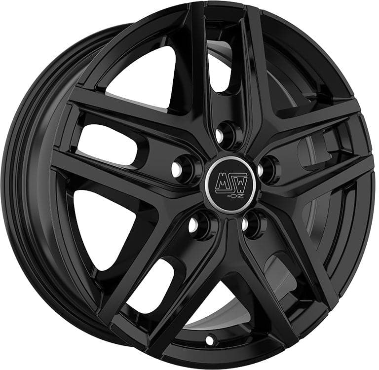 Alu kola MSW 40 VAN 6,5x16 5x112 ET50 66,6 černá WheelsUp