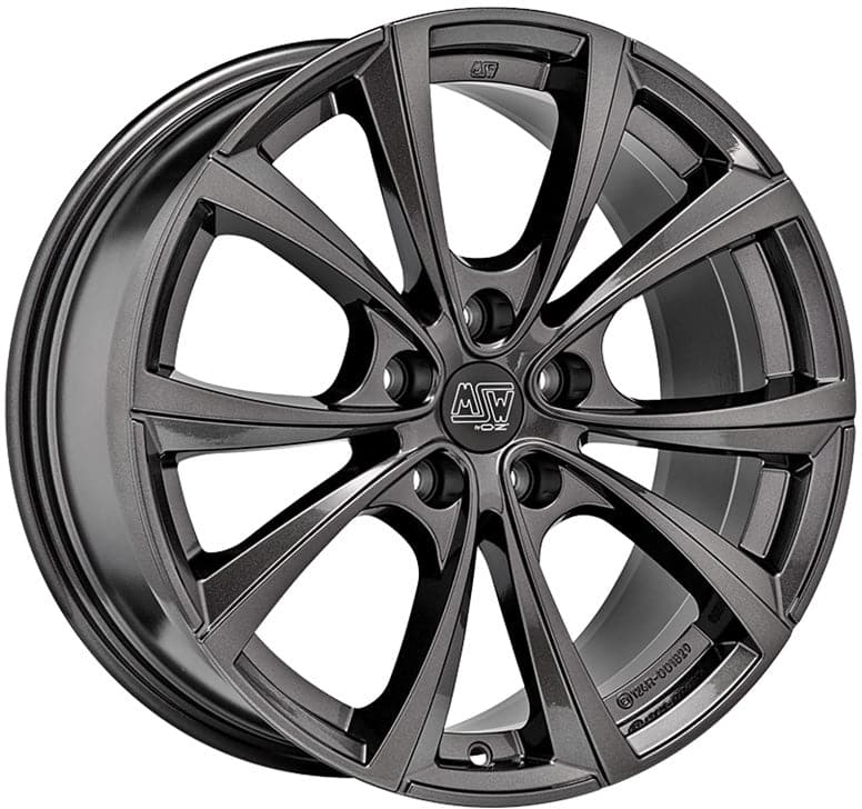 Alu kola MSW 27 T 9,5x19 5x114,3 ET45 64,12 Gloss Dark Grey WheelsUp