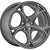 Alu kola MSW 82 8x18 5x110 ET35 Matt Gun Metal