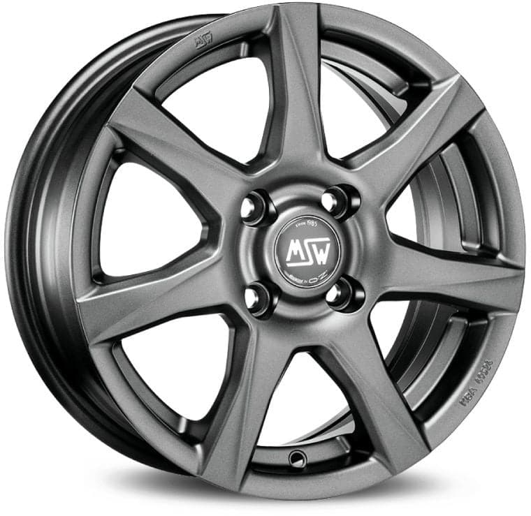 Alu kola MSW 77 8x18 5x112 ET30 66,56 Matt Dark Grey WheelsUp