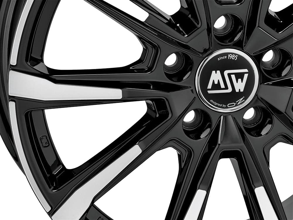 Alu kola MSW 79 6,5x16 5x100 ET45 54,1 černá WheelsUp