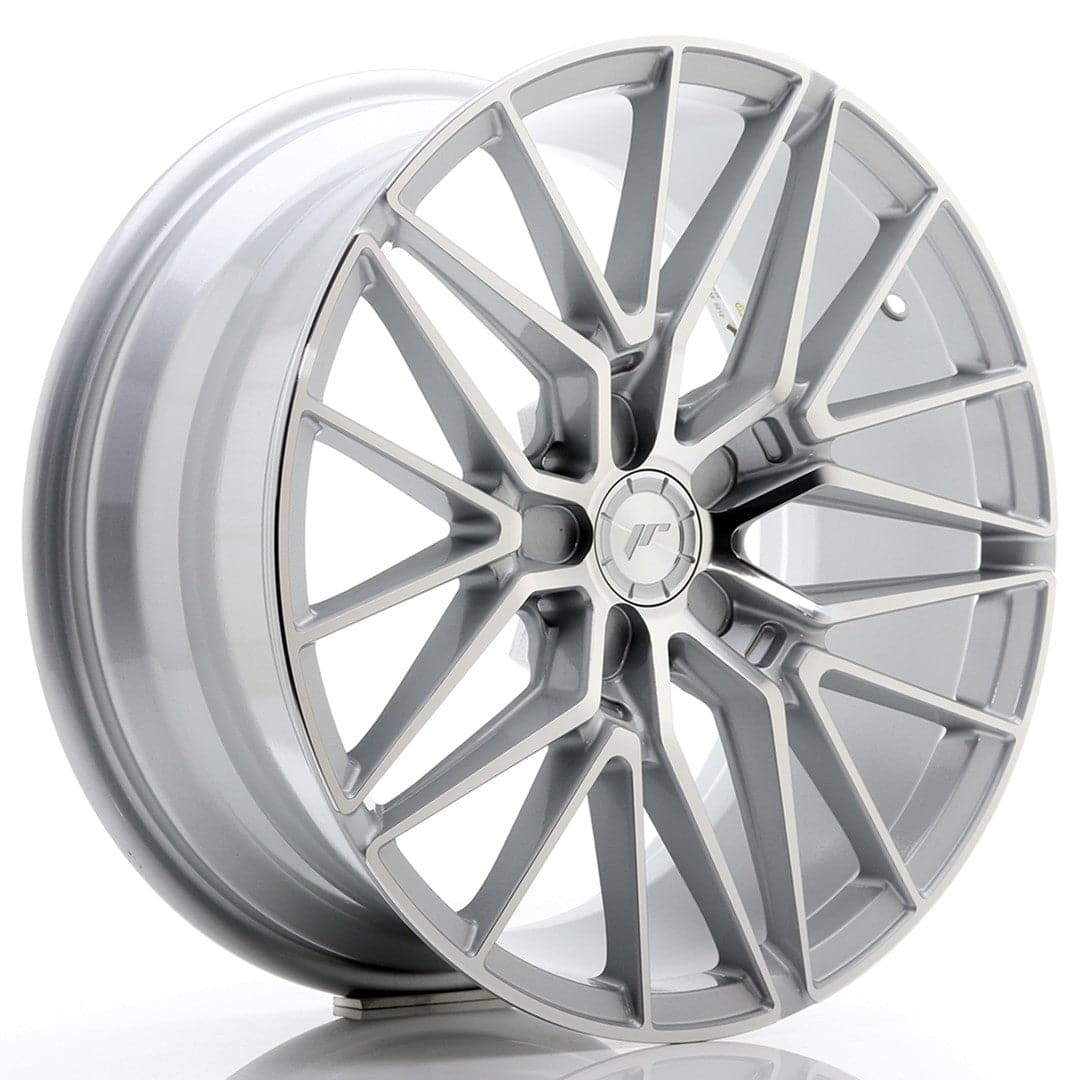 Alu kola Japan Racing JR38 18x8 ET42 5x112 Silver Machined Face WheelsUp