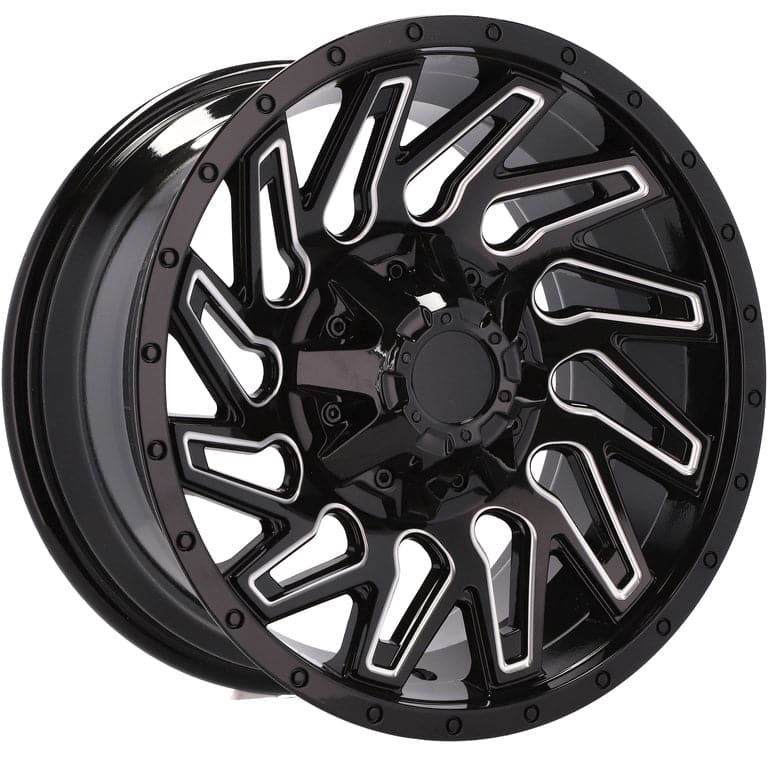 Alu kola Racing Line Q1283 9x17 6x139.7 ET-10 černá, Offroad WheelsUp