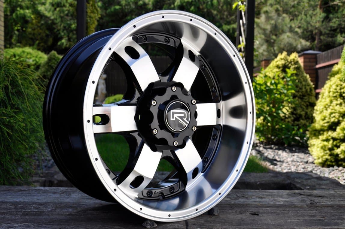 Alu kola Racing Line BK749 8x16 6x139.7 ET-10 černá, Offroad WheelsUp