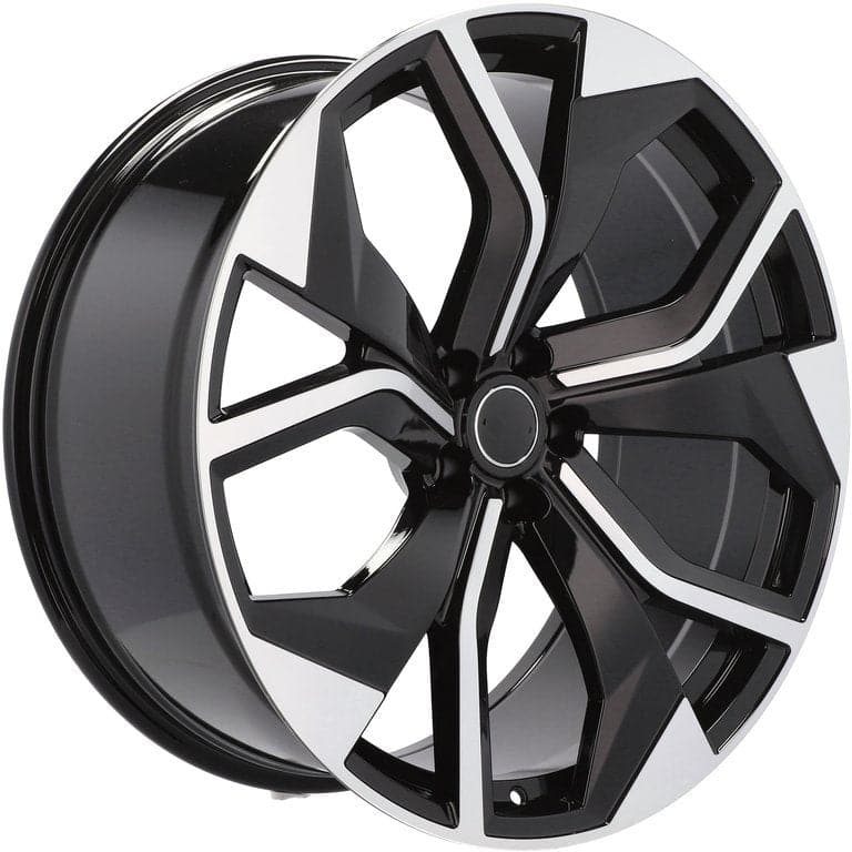 Alu kola Racing Line B1637 10x22 5x112 ET26 černá, Audi WheelsUp