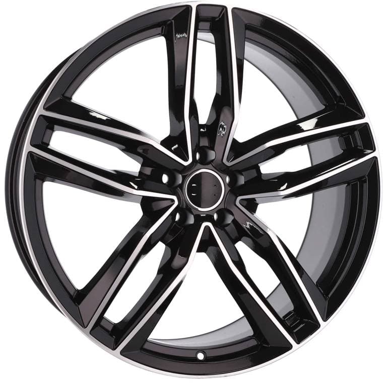 Alu kola Racing Line BK690 8x18 5x112 ET35 černá, Audi WheelsUp