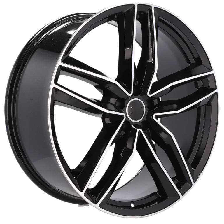 Alu kola Racing Line BK690 8x18 5x112 ET35 černá, Audi WheelsUp
