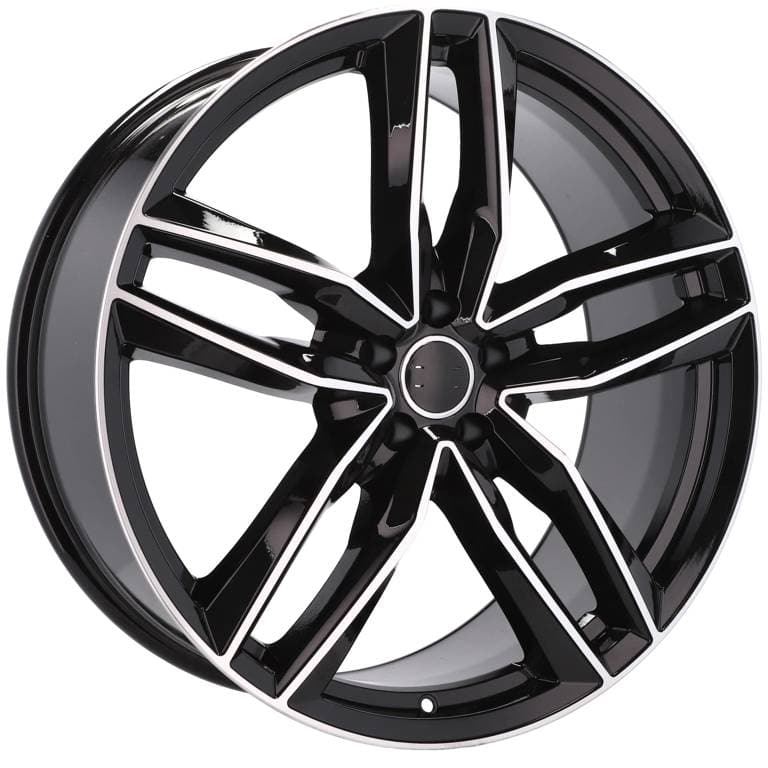 Alu kola Racing Line BK690 8x18 5x112 ET35 černá, Audi WheelsUp