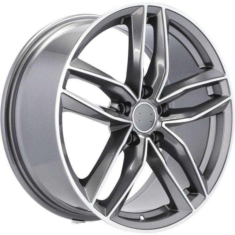 Alu kola Racing Line BK690 8.5x19 5x112 ET39 šedá, Audi WheelsUp