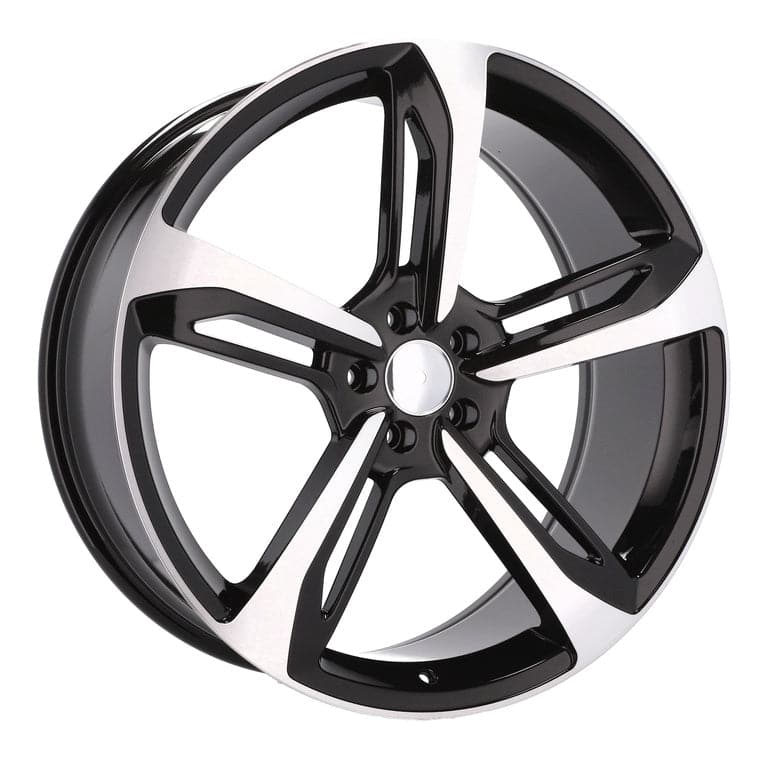 Alu kola pro Audi A513 9x22 5x112 ET30 66.6 Black Polished & Powder Coating