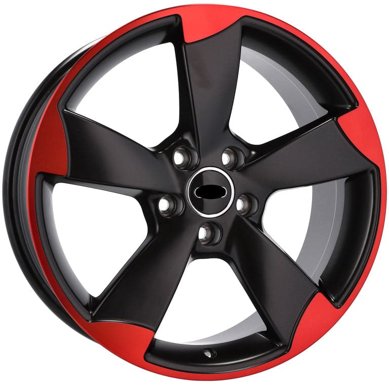 Alu kola Racing Line BK217 8x18 5x112 ET45 černá, Audi WheelsUp