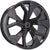 Alu kola pro Audi B1637 9.5x21 5x112 ET20 66.6 Black