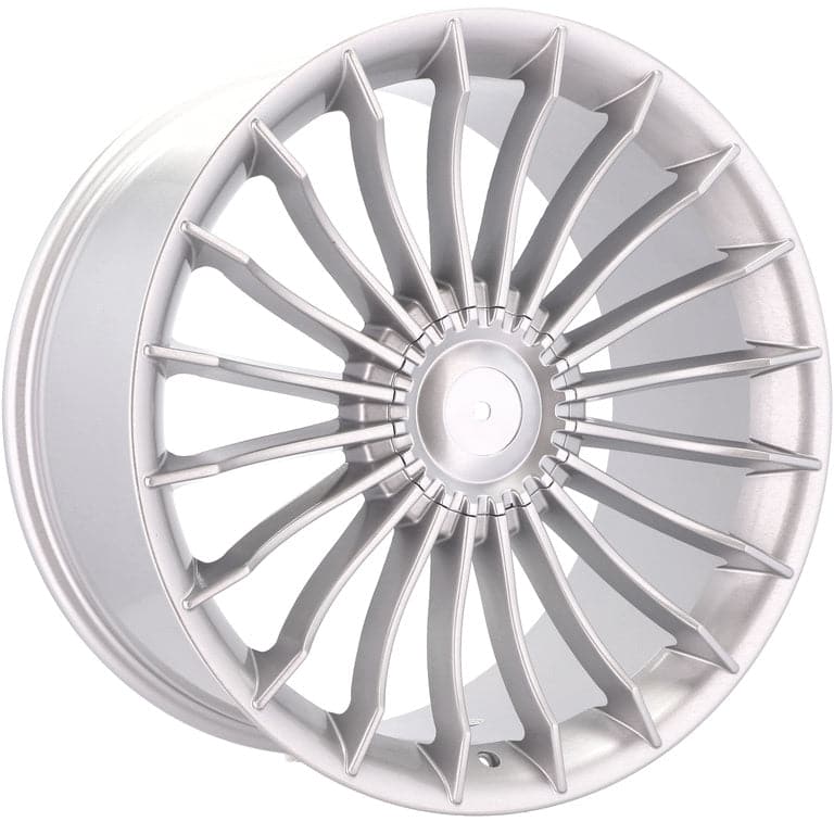 Alu kola pro BMW BK273 9.5x20 5x112 ET39 72.6 Silver Shining