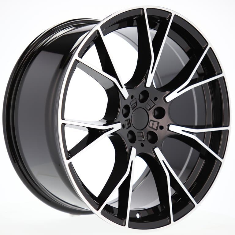 Alu kola Racing Line B1617 9.5x20 5x112 ET37 černá, BMW WheelsUp