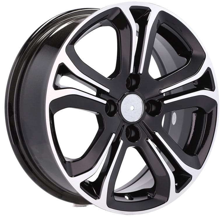 Alu kola Racing Line A5108 6x15 4x108 ET25 černá, Citroen WheelsUp