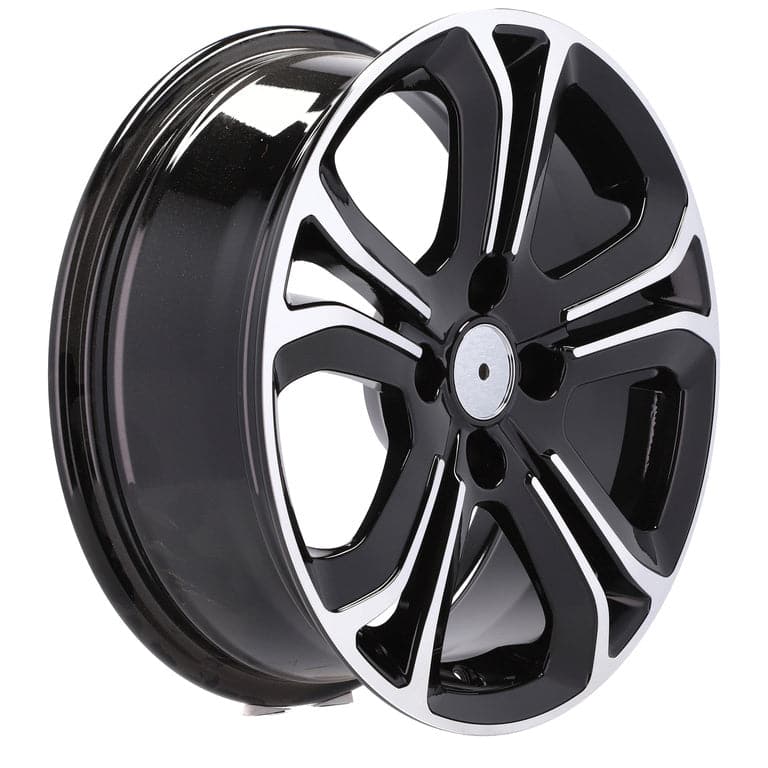 Alu kola Racing Line A5108 6x15 4x108 ET25 černá, Citroen WheelsUp