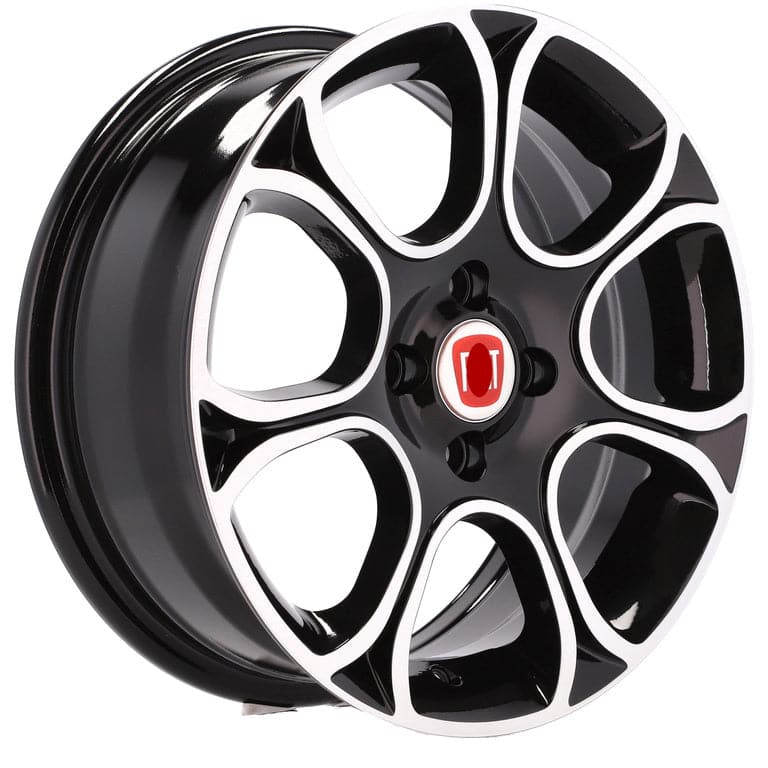 Alu kola Racing Line B5164 6x15 4x98 ET35, černá WheelsUp