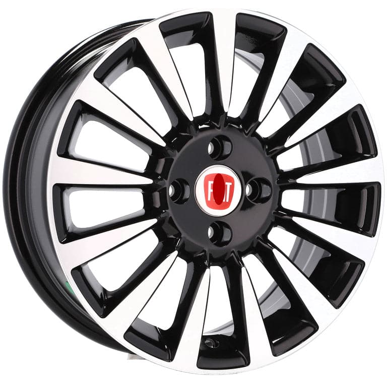 Alu kola Racing Line BK743 6x15 4x98 ET35 černá, Fiat WheelsUp