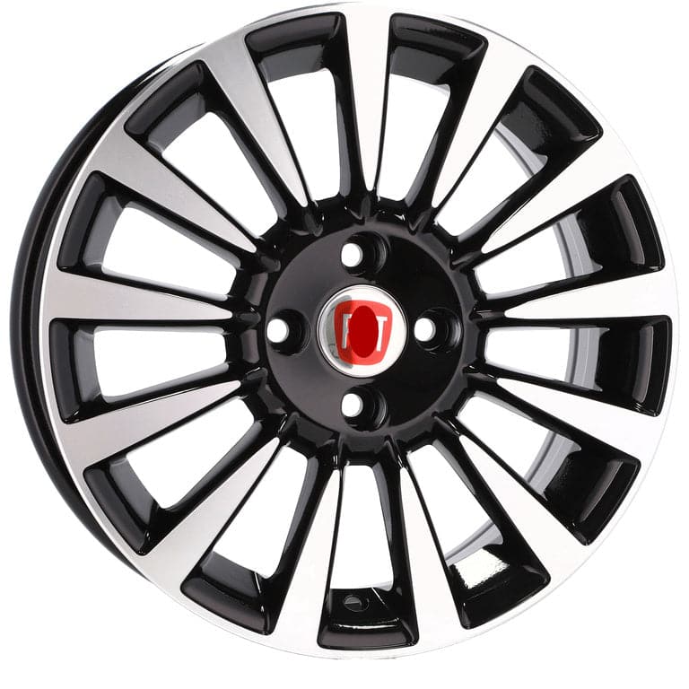 Alu kola Racing Line BK743 6x15 4x98 ET35 černá, Fiat WheelsUp