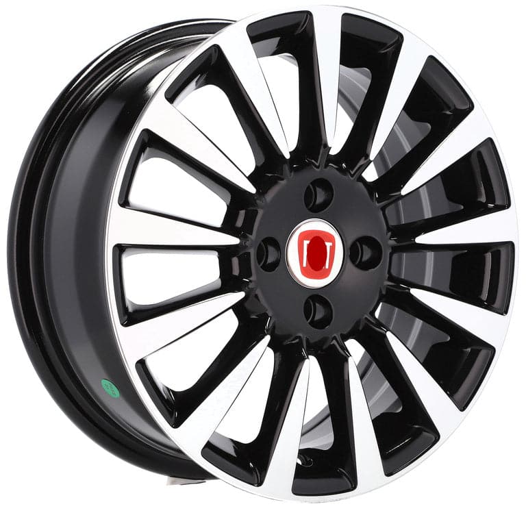 Alu kola Racing Line BK743 6x15 4x98 ET35 černá, Fiat WheelsUp