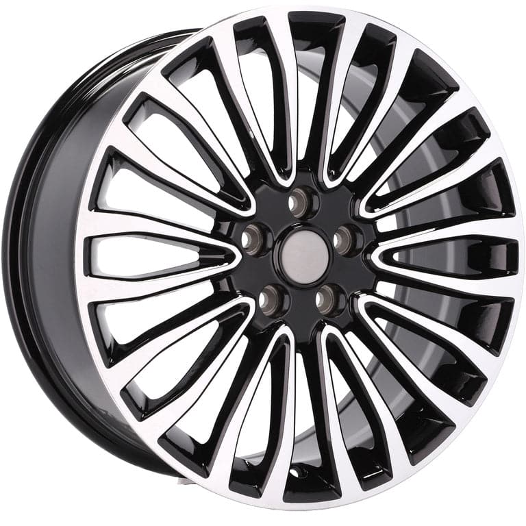 Alu kola pro Ford A1340 8x18 5x108 ET50 63.4 Black Polished
