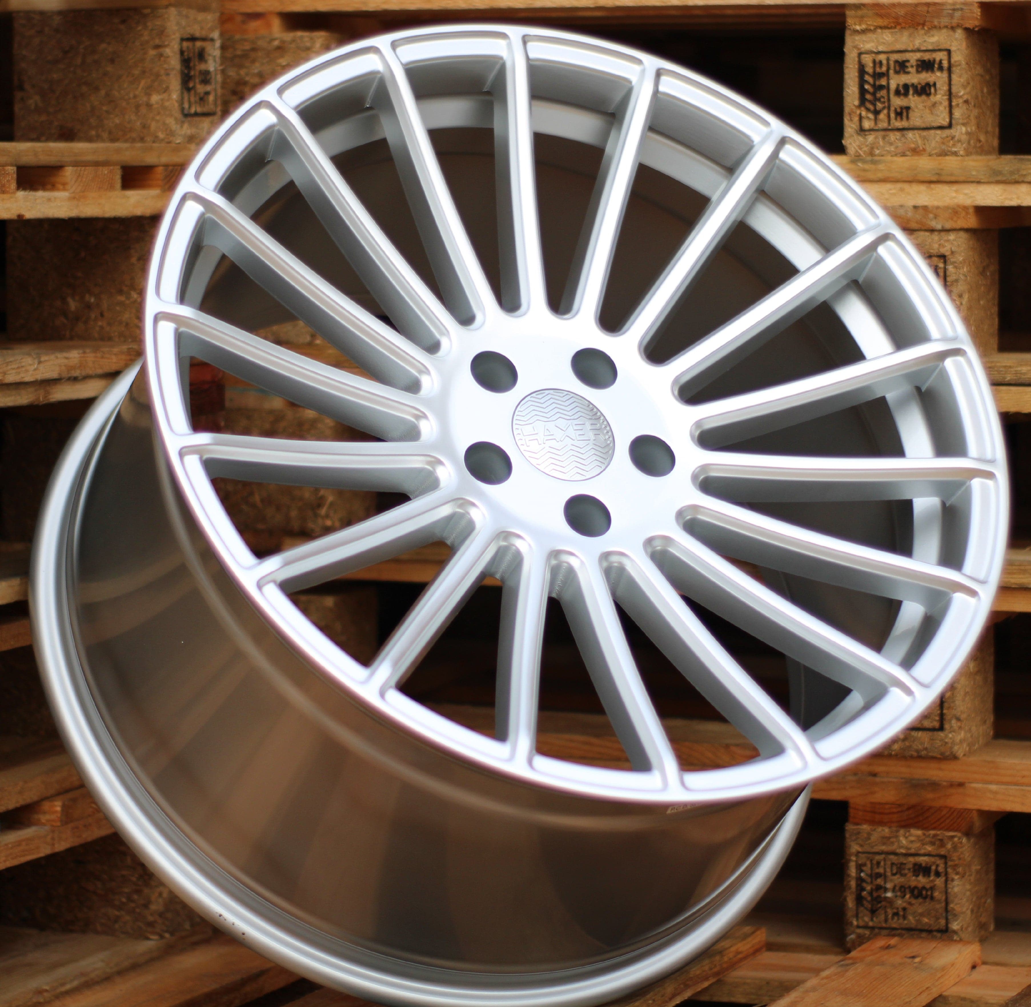 Alu kola HAXER HX010 9x22 5x112 ET30 stříbrná, Mercedes WheelsUp