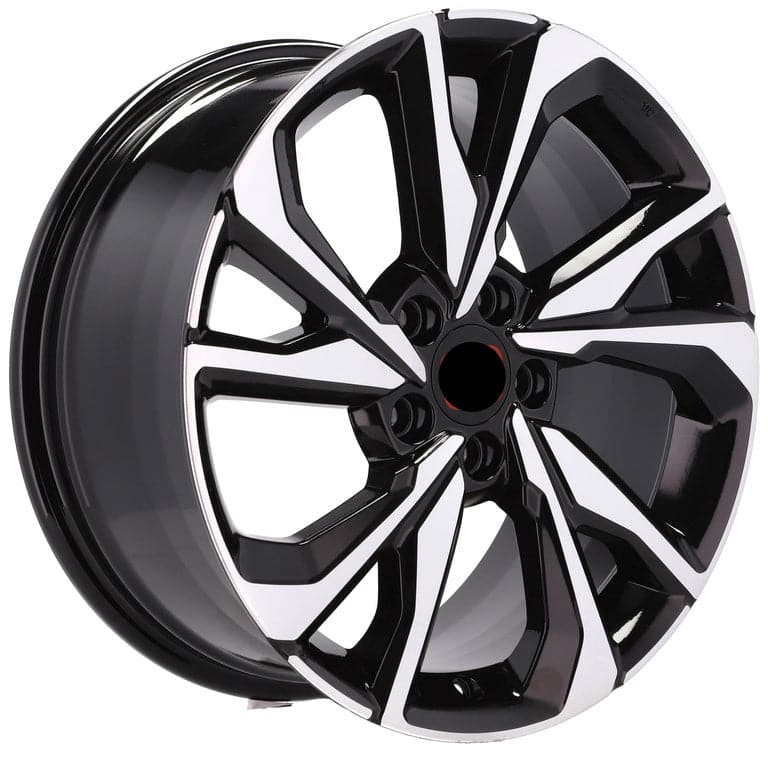 Alu kola Racing Line A5563 7x17 5x114.3 ET45 černá, Honda WheelsUp