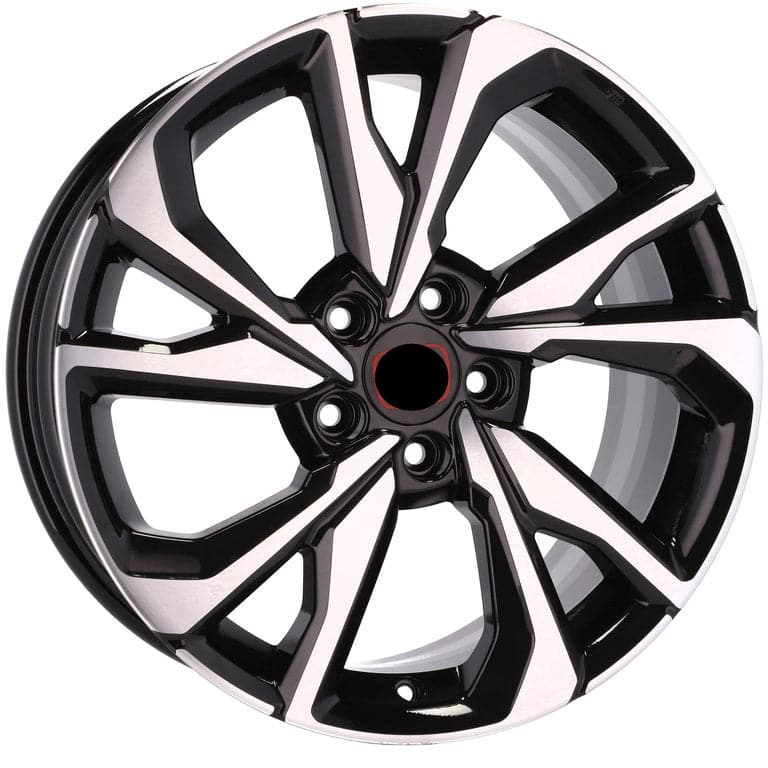 Alu kola Racing Line A5563 7x17 5x114.3 ET45 černá, Honda WheelsUp