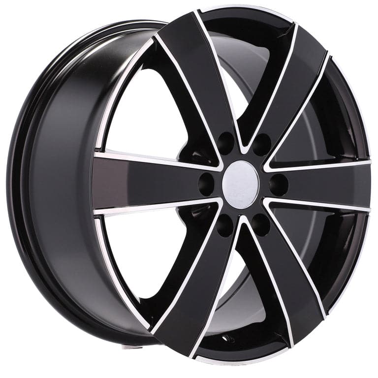 Alu kola Racing Line BK474 7x17 6x130 ET50 černá, Mercedes WheelsUp