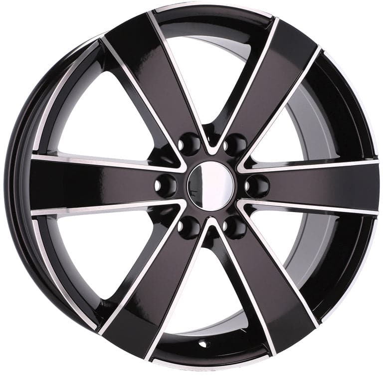 Alu kola Racing Line BK474 7x17 6x130 ET50 černá, Mercedes WheelsUp