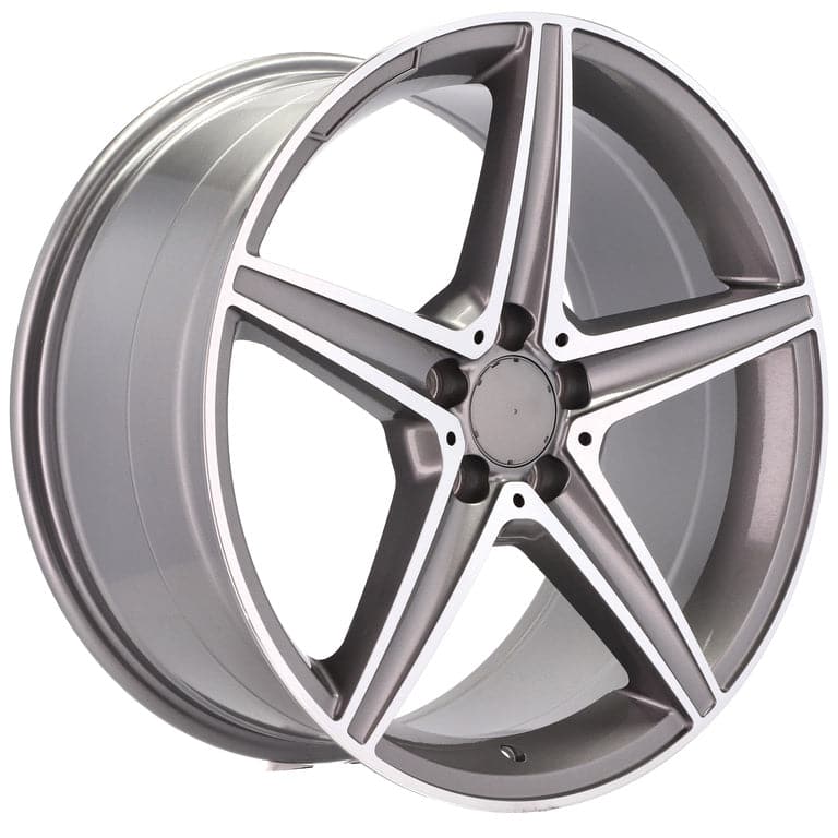 Alu kola Racing Line B5052 8x18 5x112 ET45 šedá, Mercedes WheelsUp