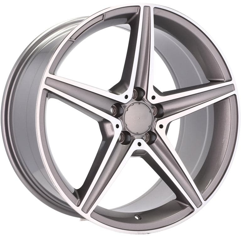 Alu kola Racing Line B5052 8x18 5x112 ET45 šedá, Mercedes WheelsUp