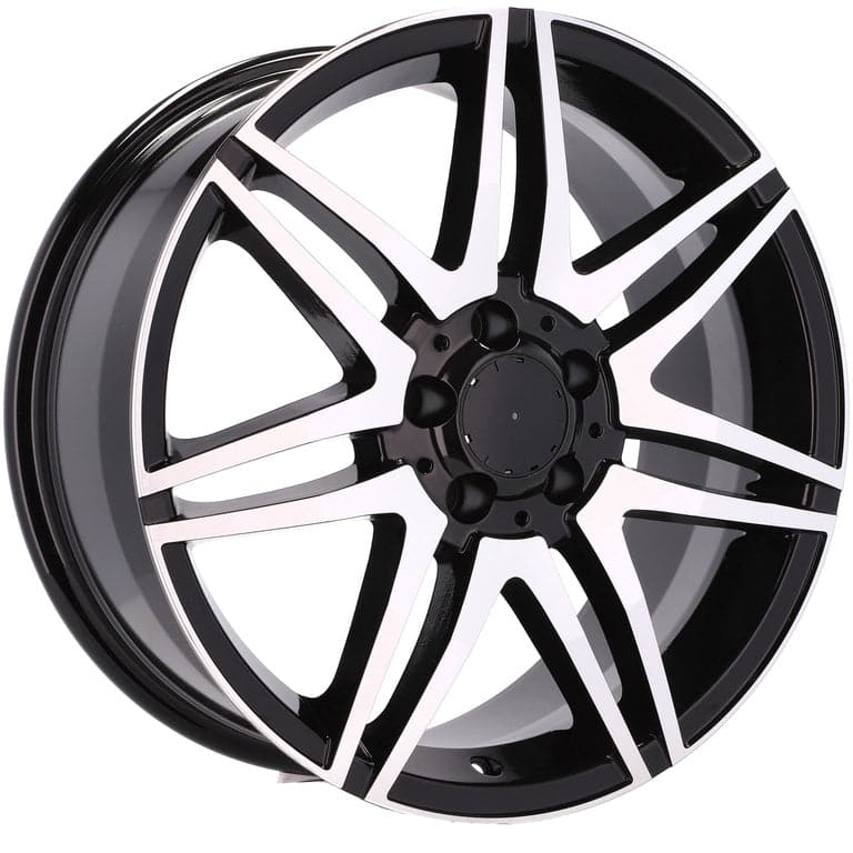 Alu kola pro Mercedes BY274 8x18 5x112 ET45 66.6 Black Polished