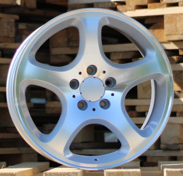 Alu kola Racing Line A5390 8x17 5x112 ET35 stříbrná, Mercedes WheelsUp