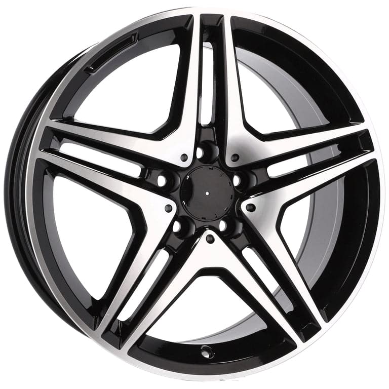 Alu kola Racing Line BK443 8x17 5x112 ET40 černá, Mercedes WheelsUp