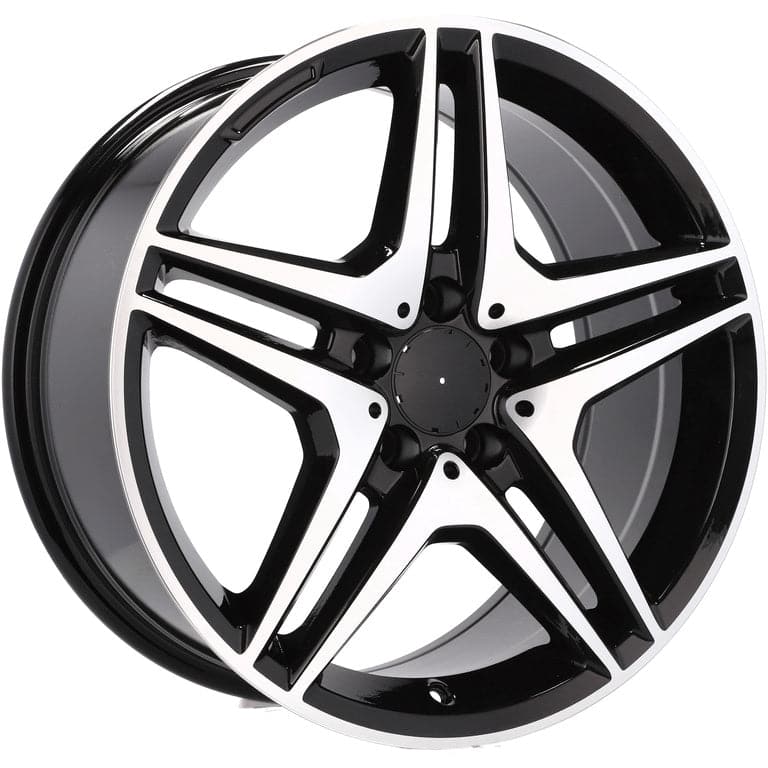 Alu kola Racing Line BK443 8x17 5x112 ET40 černá, Mercedes WheelsUp