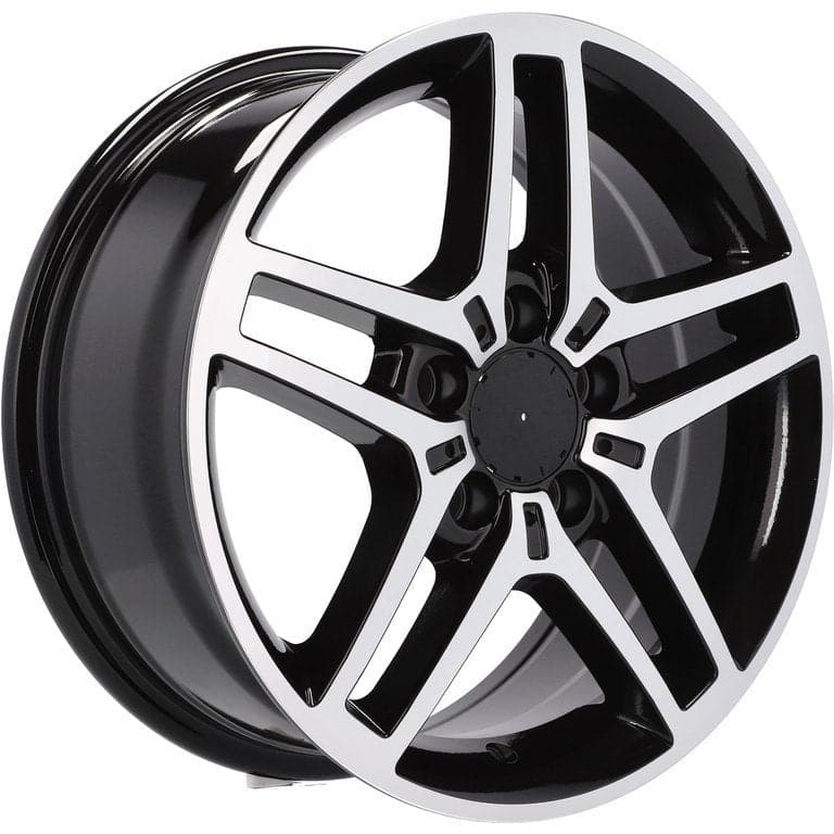 Alu kola Racing Line BY121 7x16 5x112 ET45, černá WheelsUp