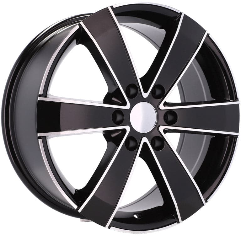 Alu kola Racing Line BK474 7x16 6x130 ET60 černá, Mercedes WheelsUp