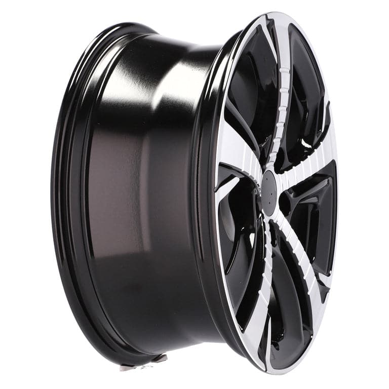 Alu kola Racing Line XE410 7.5x17 5x108 ET44 černá, Peugeot WheelsUp