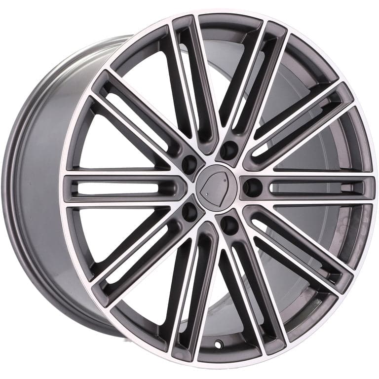 Alu kola Racing Line B1274 9.5x20 5x130 ET55 šedá, Porsche WheelsUp