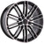 Alu kola pro Porsche B1271 9.5x21 5x130 ET60 71.6 Black Polished