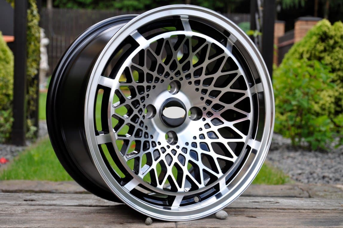 Alu kola Racing Line LU519 8x15 4x100 ET25 černá, BMW WheelsUp