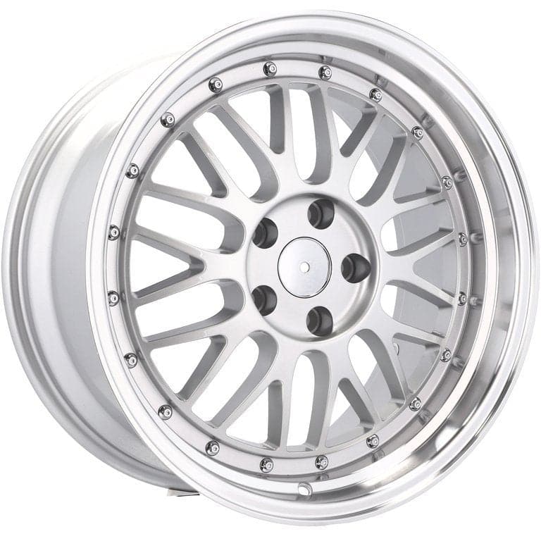 Alu kola pro Racing Line A1025 8x18 5x112 ET35 Polished Silver | Wheelsup.cz
